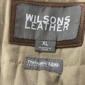 Wilsons Leather Men's Brown Jacket